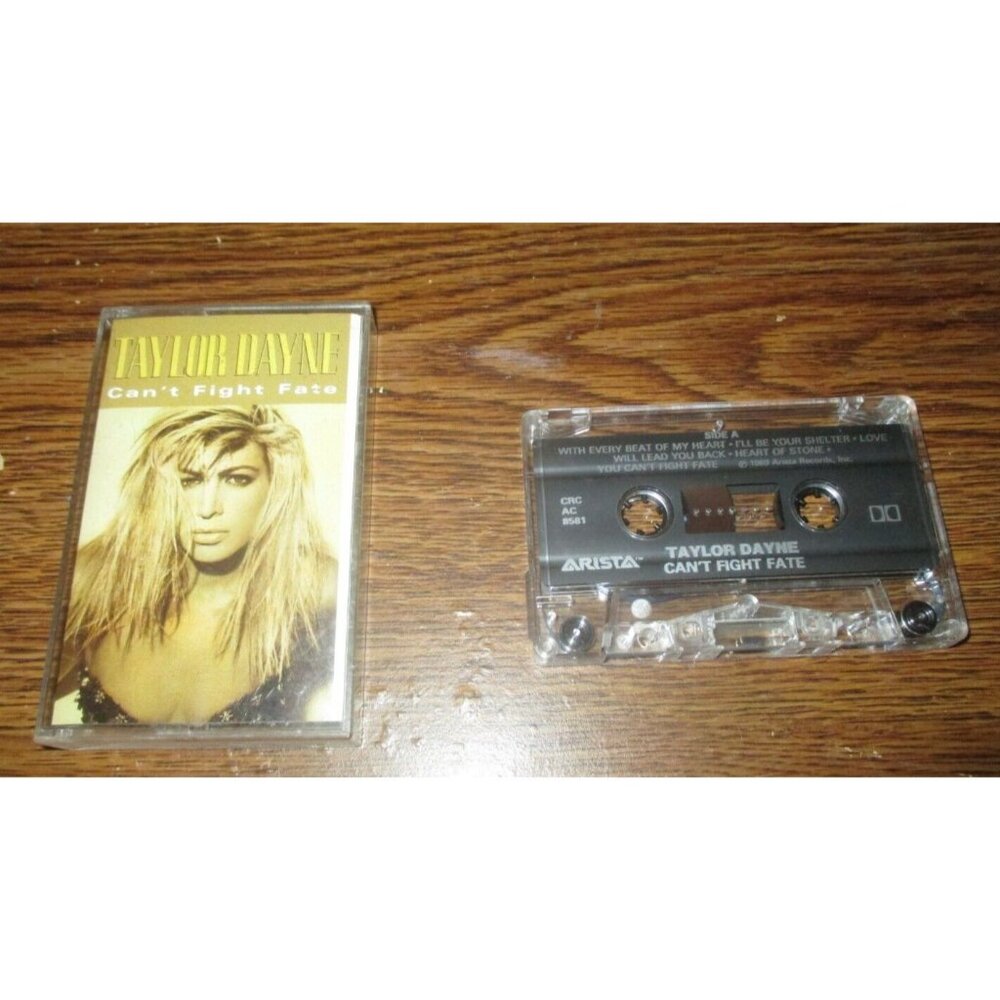 Taylor Dayne - Can’t Fight Fate on cassette (1989, Arista Records)